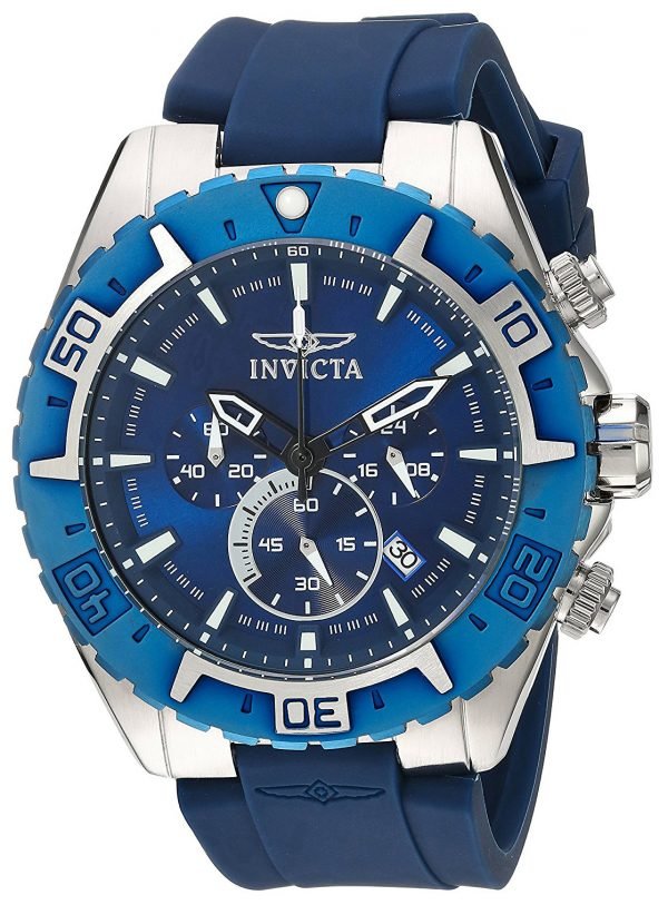 Invicta Aviator 22522 Kello Sininen / Kumi