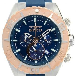 Invicta Aviator 22523 Kello Sininen / Kumi