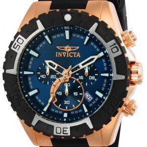 Invicta Aviator 22524 Kello Sininen / Kumi