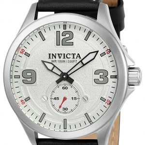 Invicta Aviator 22527 Kello Valkoinen / Nahka