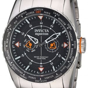 Invicta Aviator 22984 Kello Musta / Teräs