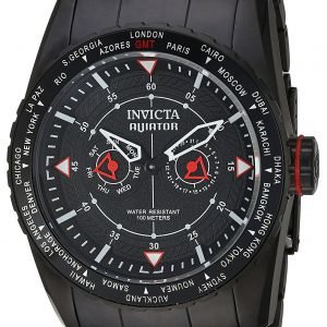 Invicta Aviator 22985 Kello Musta / Teräs