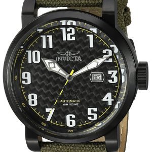 Invicta Aviator 23075 Kello Musta / Nahka