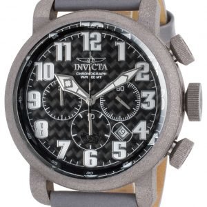 Invicta Aviator 23092 Kello Musta / Nahka