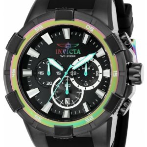 Invicta Aviator 23691 Kello Musta / Teräs