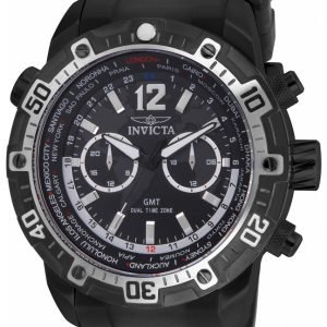 Invicta Aviator 24583 Kello Musta / Teräs