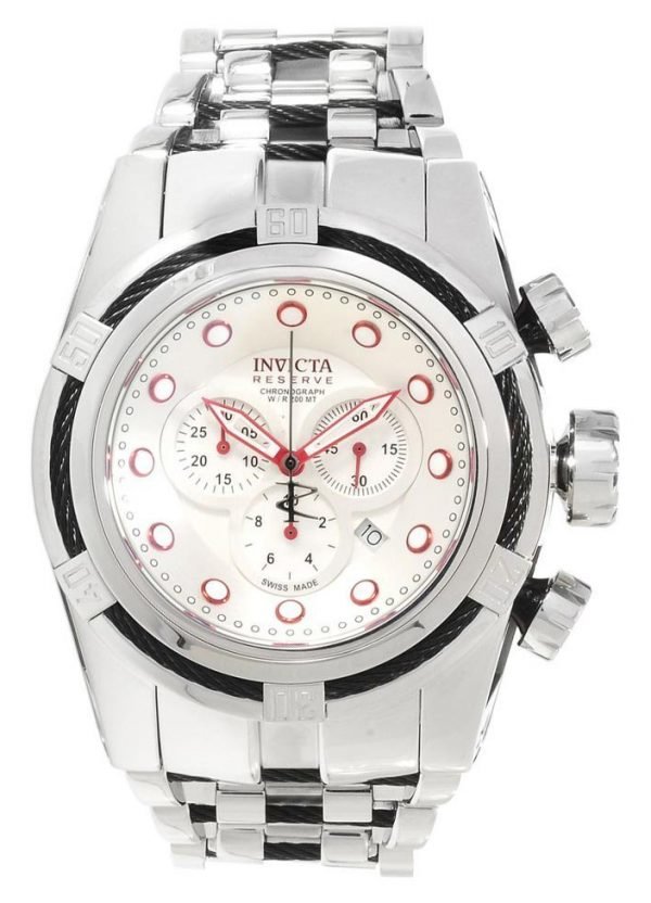 Invicta Bolt 14064 Kello Hopea / Teräs