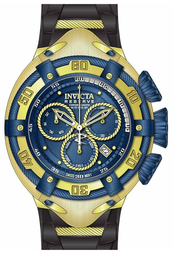 Invicta Bolt 21354 Kello Sininen / Kumi