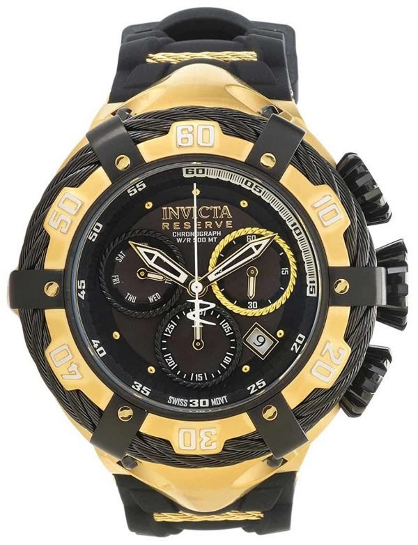 Invicta Bolt 21367 Kello Musta / Kumi