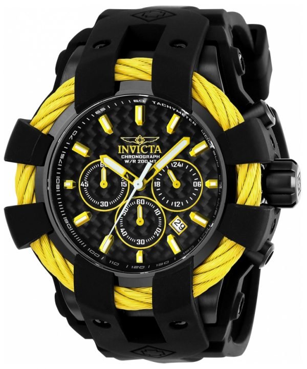 Invicta Bolt 23871 Kello Musta / Kumi