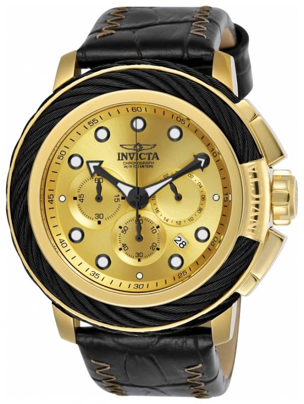 Invicta Bolt 24442 Kello Kullattu / Nahka