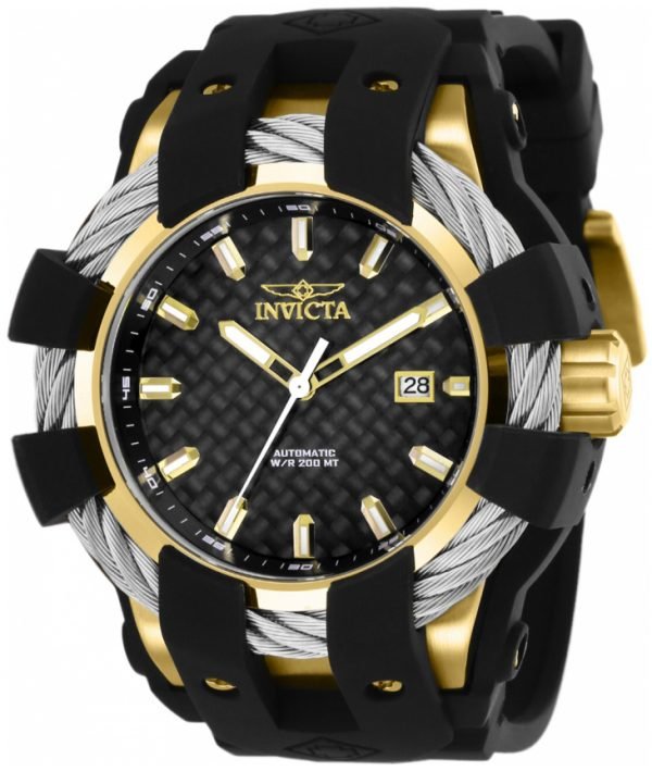 Invicta Bolt 25036 Kello Musta / Kumi