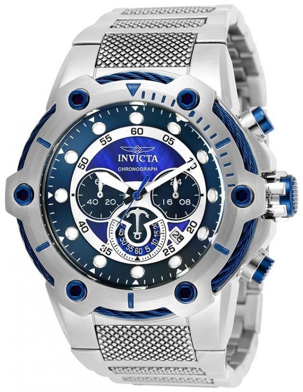 Invicta Bolt 25463 Kello Sininen / Teräs