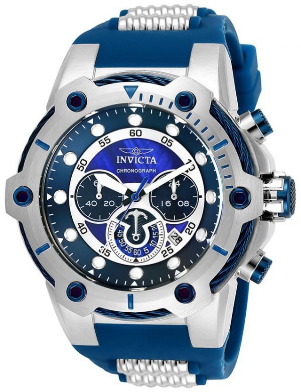 Invicta Bolt 25465 Kello Sininen / Teräs