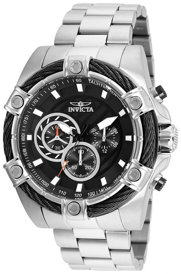 Invicta Bolt 25512 Kello Musta / Teräs