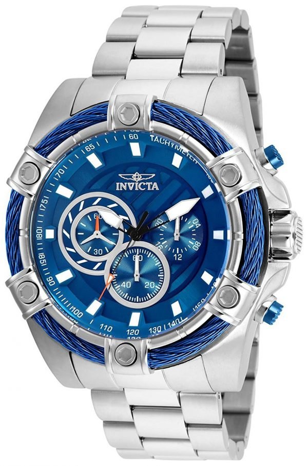 Invicta Bolt 25513 Kello Sininen / Teräs