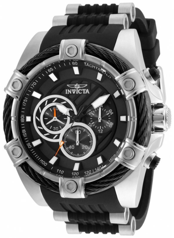 Invicta Bolt 25523 Kello Musta / Teräs