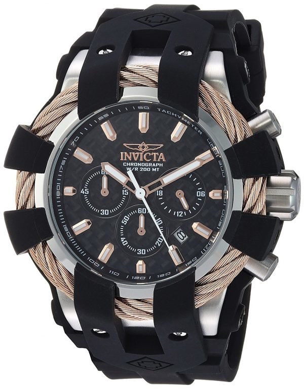 Invicta Bolt 25553 Kello Musta / Teräs