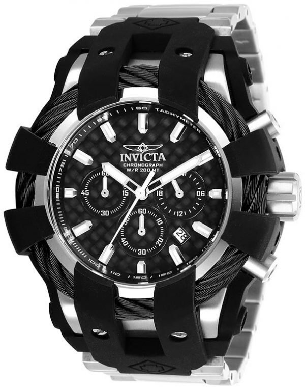 Invicta Bolt 26669 Kello Musta / Teräs