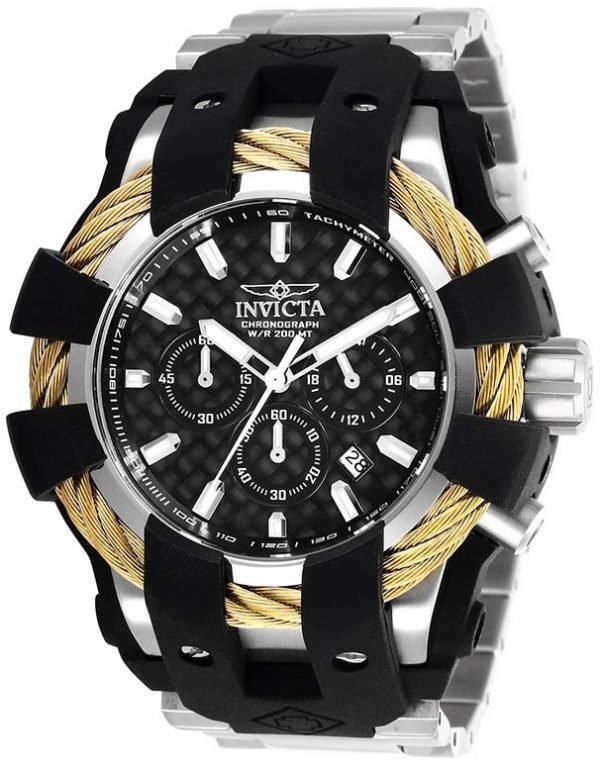 Invicta Bolt 26671 Kello Musta / Teräs