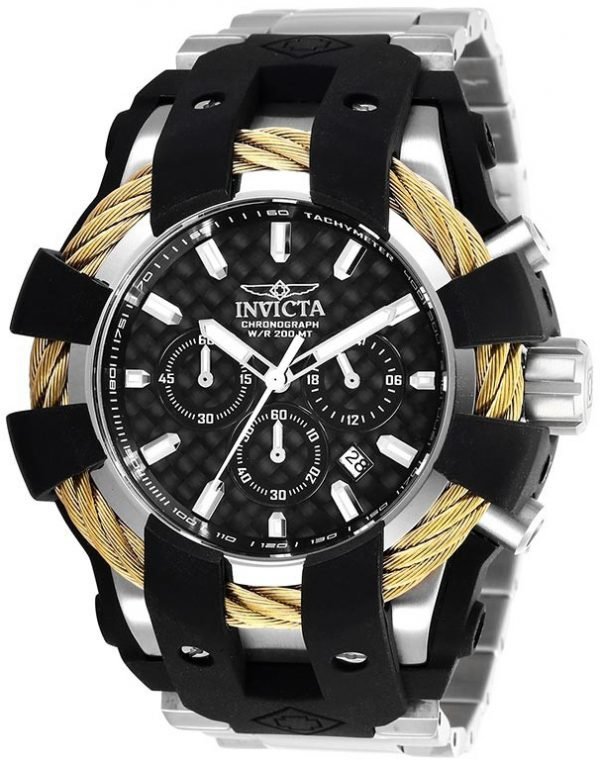 Invicta Bolt 26671 Kello Musta / Teräs