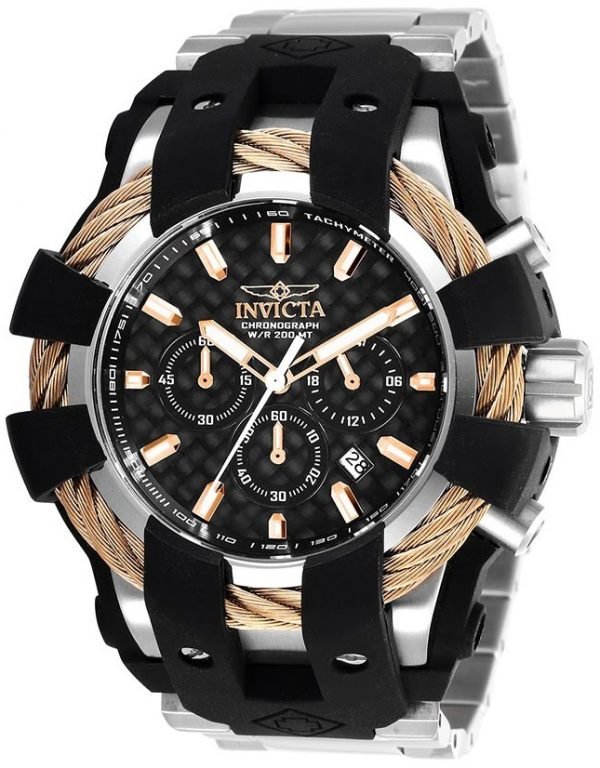 Invicta Bolt 26672 Kello Musta / Teräs