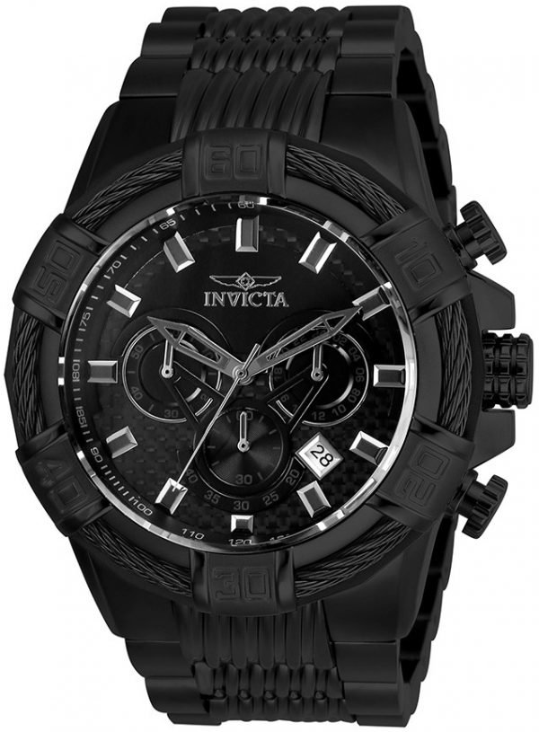 Invicta Bolt 27064 Kello Musta / Teräs