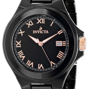 Invicta Ceramics 14581 Kello Musta / Keraaminen