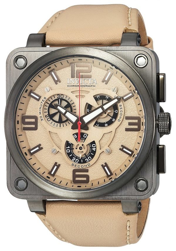 Invicta Corduba 23553 Kello Beige / Nahka