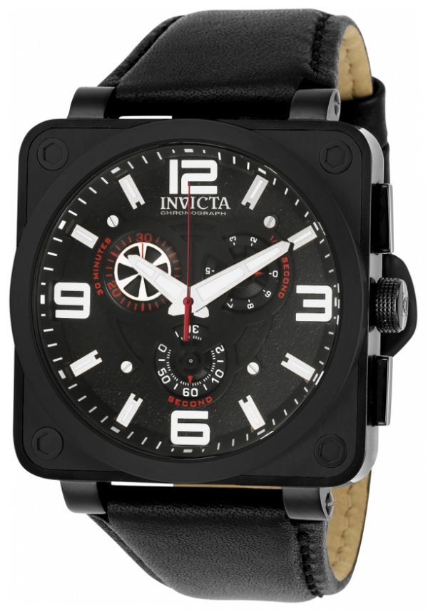 Invicta Corduba 23555 Kello Musta / Nahka