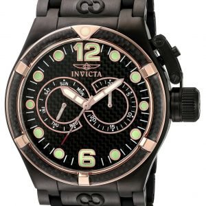 Invicta Corduba 80088 Kello Musta / Hiilikuitua