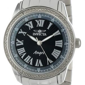 Invicta Diamond 0611 Kello Musta / Teräs