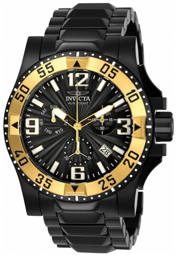 Invicta Excursion 23906 Kello Musta / Teräs