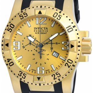 Invicta Excursion 90059 Kello Kullattu / Kullansävytetty