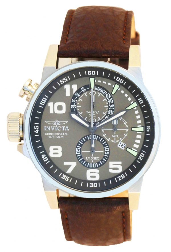 Invicta Force 13054 Kello Vihreä / Nahka