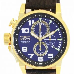 Invicta Force 13055 Kello Sininen / Nahka