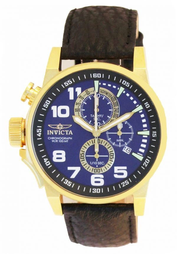 Invicta Force 13055 Kello Sininen / Nahka