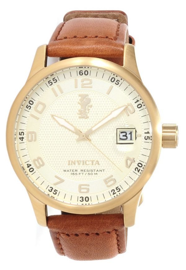 Invicta Force 14789 Kello Samppanja / Nahka