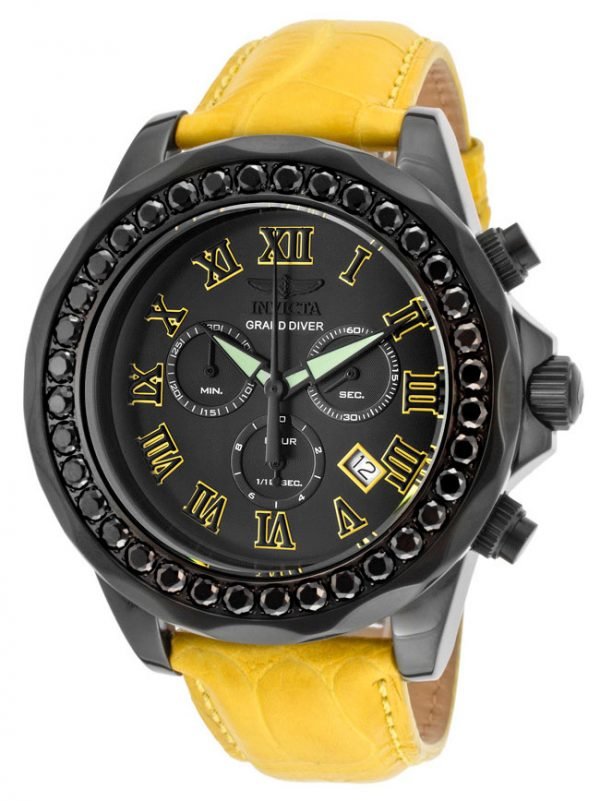 Invicta Grand Diver 14927 Kello Musta / Nahka