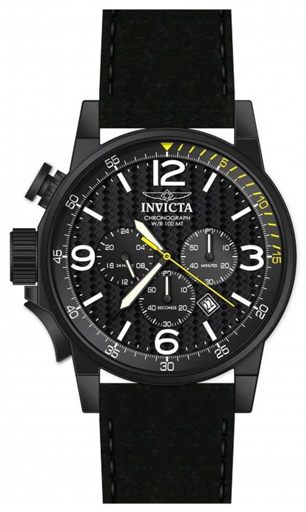 Invicta I-Force 20140 Kello Musta / Nahka