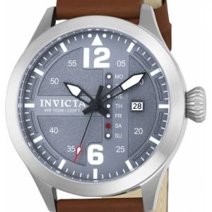 Invicta I-Force 22182 Kello Harmaa / Nahka