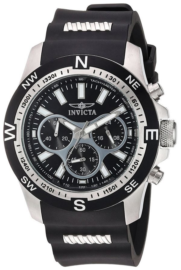 Invicta I-Force 22679 Kello Musta / Teräs