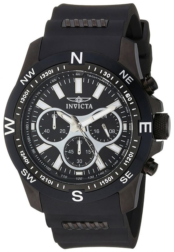 Invicta I-Force 22683 Kello Musta / Teräs