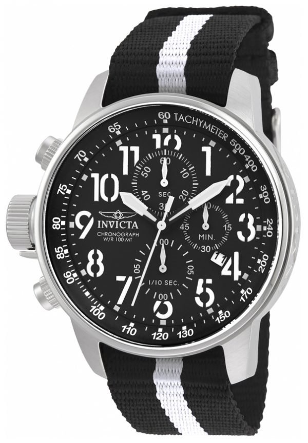 Invicta I-Force 22848 Kello Musta / Tekstiili