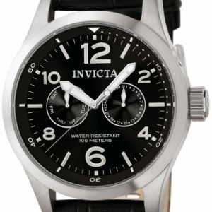 Invicta I-Force Military 0764 Kello Musta / Nahka