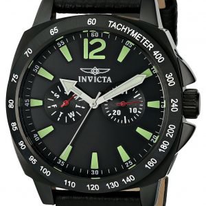 Invicta Ii 0857 Kello Musta / Nahka