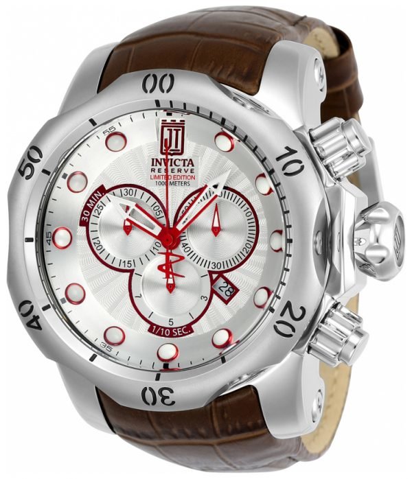 Invicta Jason Taylor 24244 Kello Hopea / Nahka