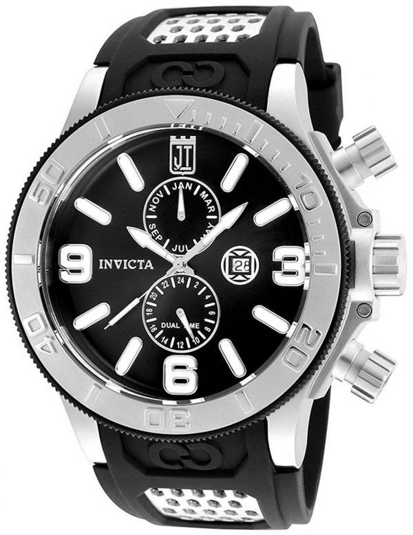 Invicta Jason Taylor 25186 Kello Musta / Teräs