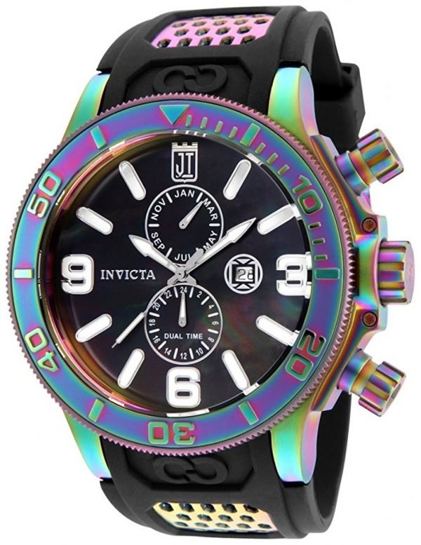 Invicta Jason Taylor 25189 Kello Musta / Teräs