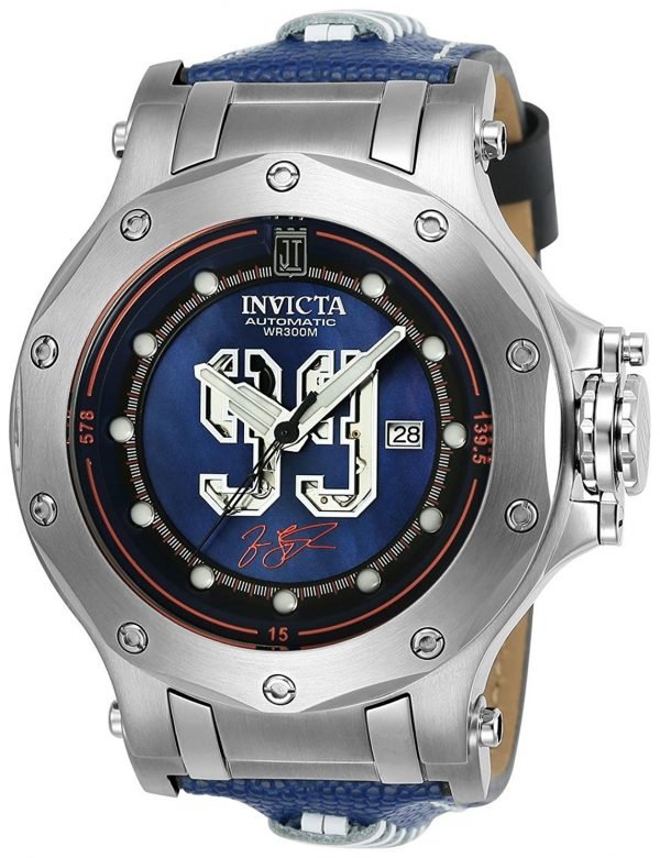 Invicta Jason Taylor 25321 Kello Sininen / Nahka